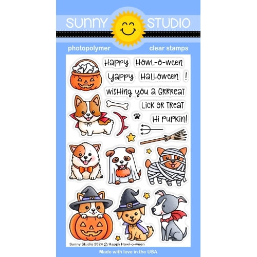 Happy Howl-o-ween Stamps Happy Howl-o-ween Stamps