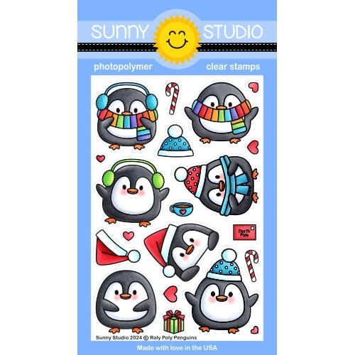 Roly Poly Penguin Stamps Roly Poly Penguin Stamps